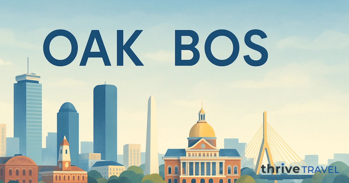 Oakland to Boston