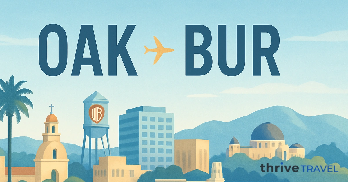 Oakland to Burbank