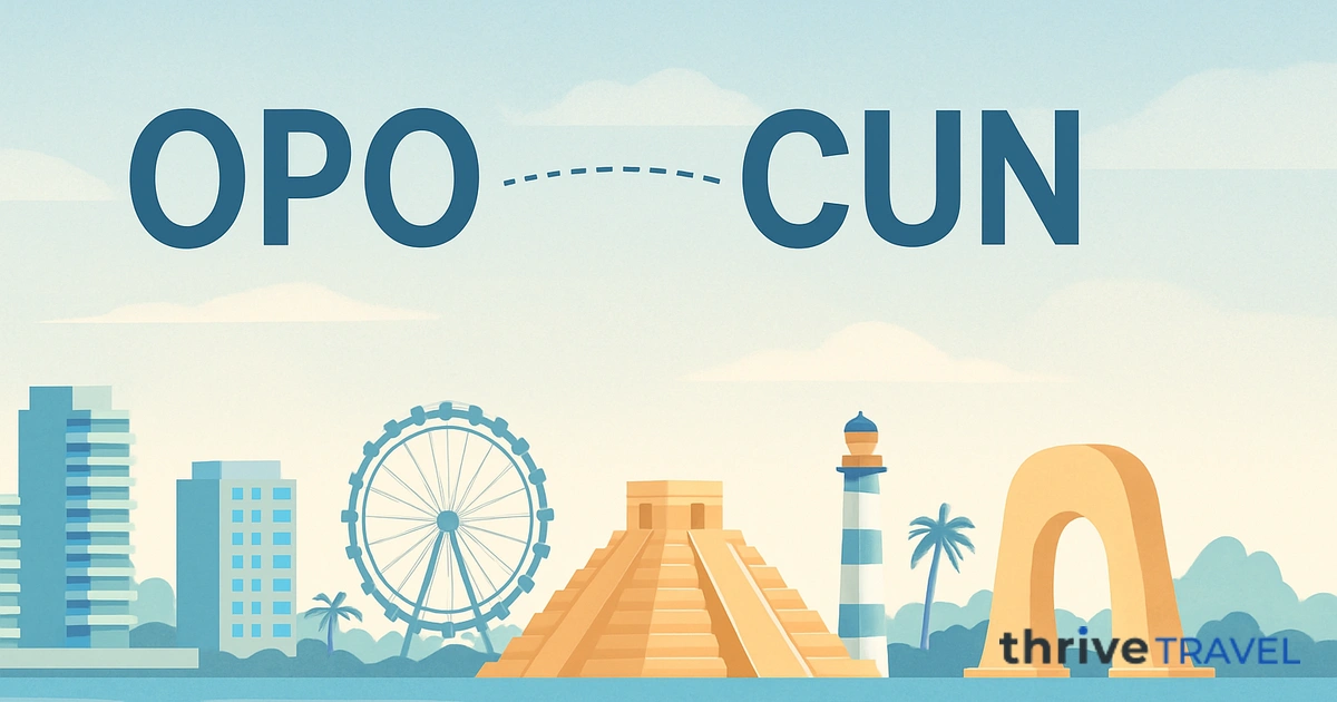 Porto to Cancun