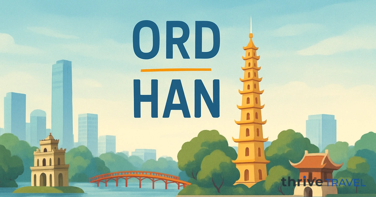 Chicago to Hanoi
