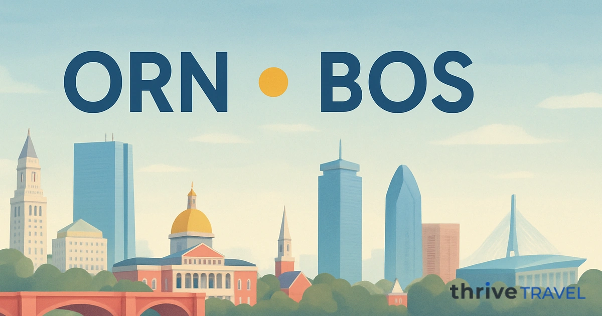 Oran to Boston