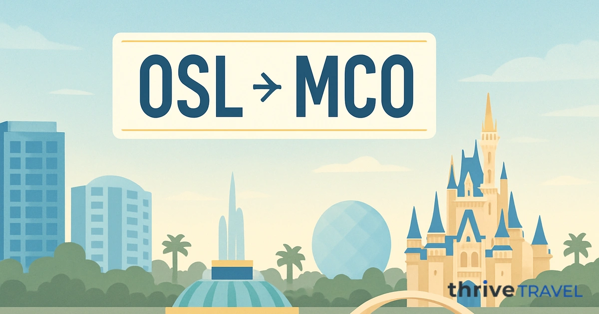 Oslo to Orlando