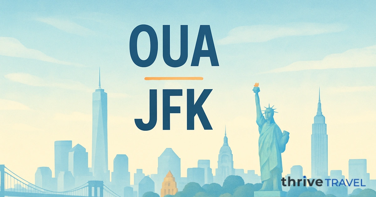 Ouagadougou to New York