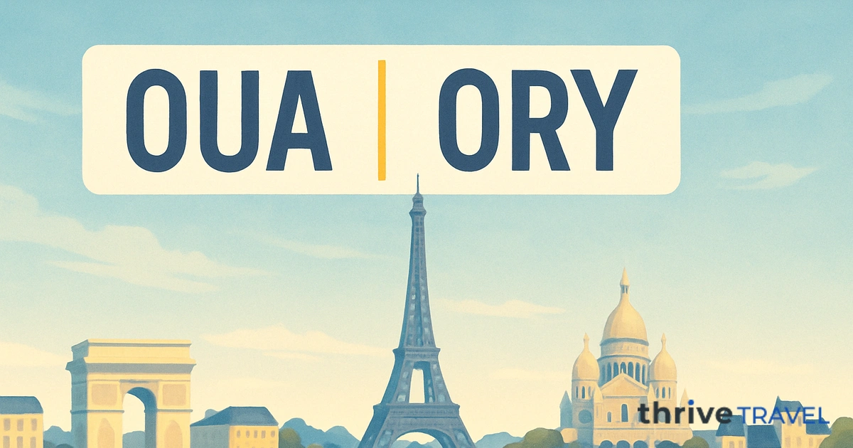 Ouagadougou to Paris