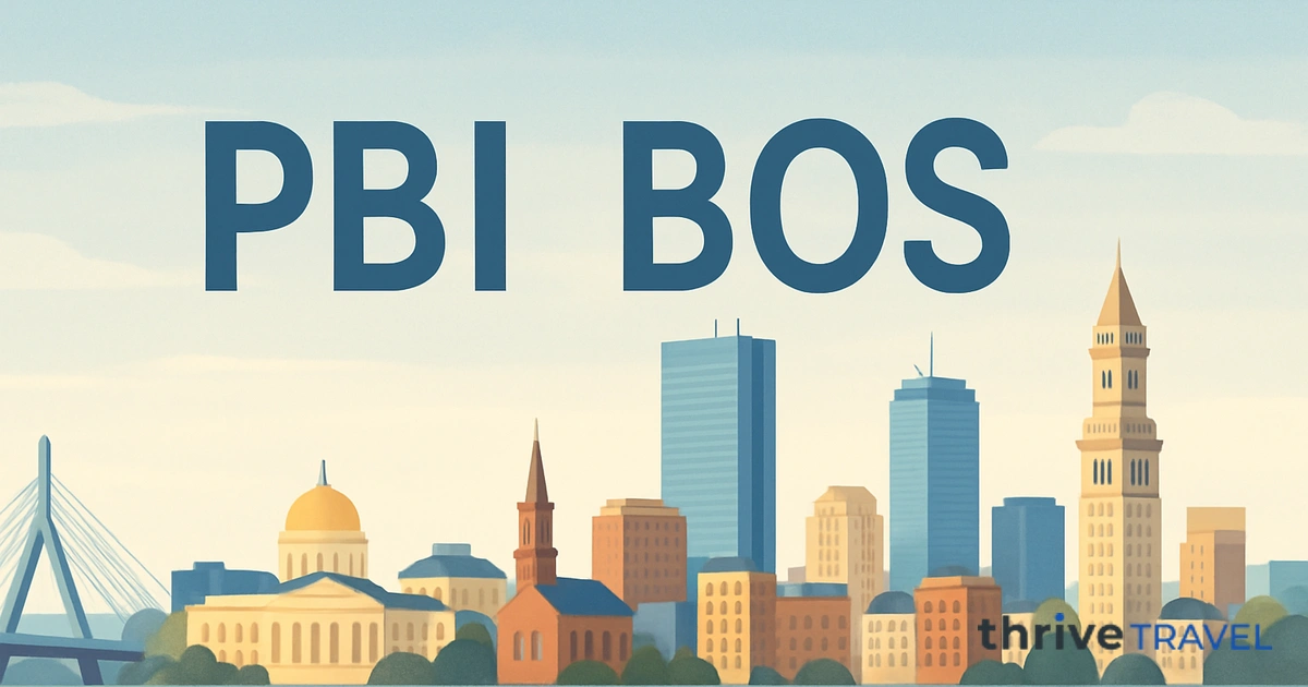 West Palm Beach to Boston