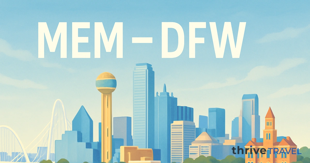 Memphis to Dallas