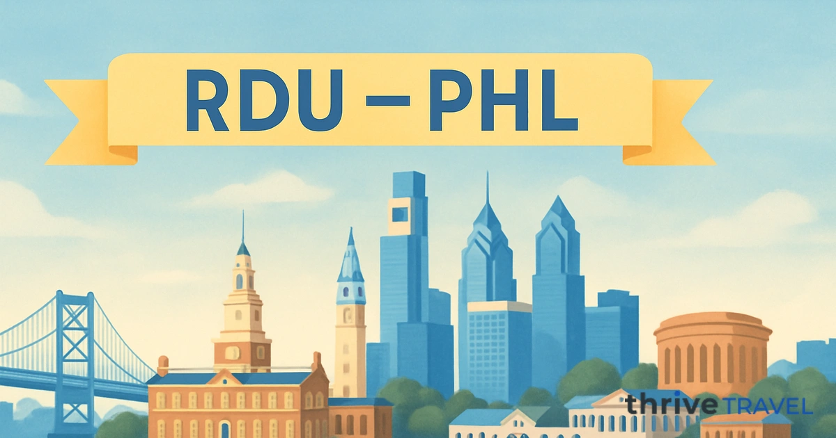 Raleigh to Philadelphia