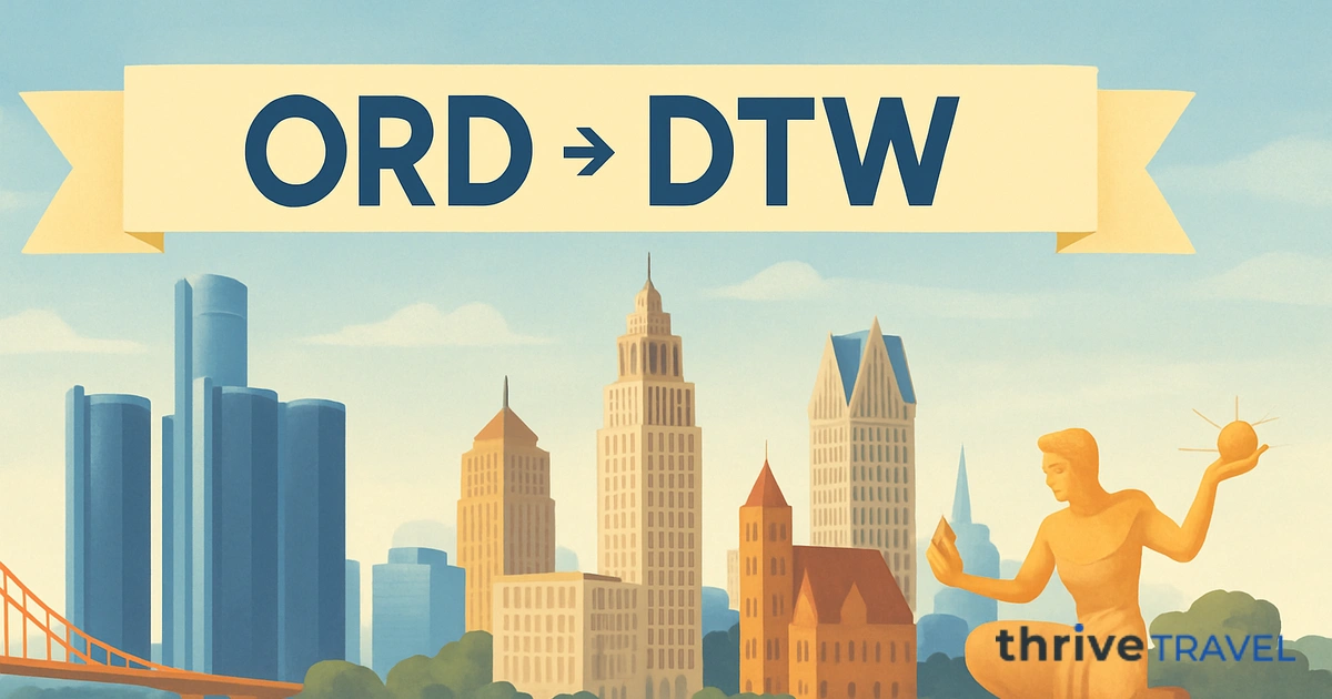 Chicago to Detroit