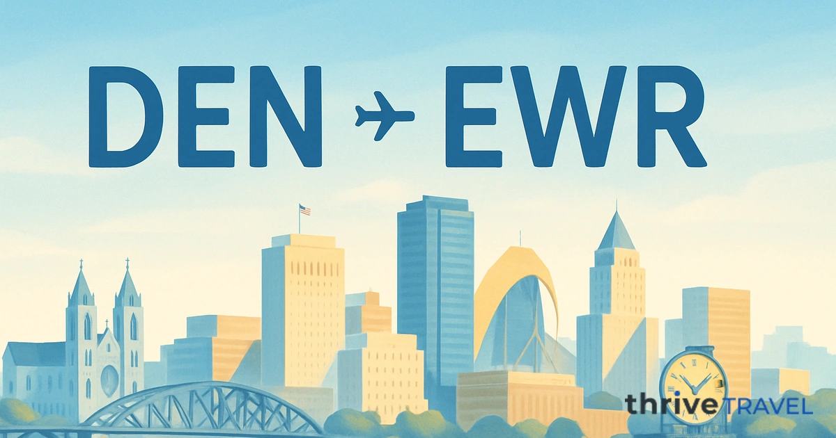 Denver to Newark