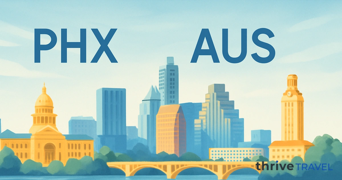 Phoenix to Austin