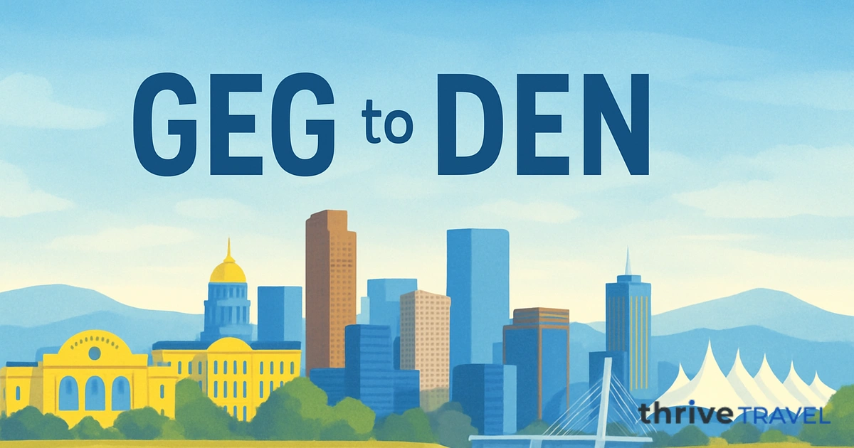 Spokane to Denver