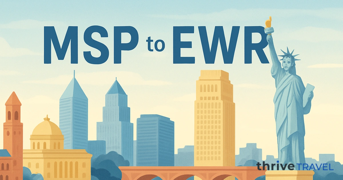 Minneapolis to Newark