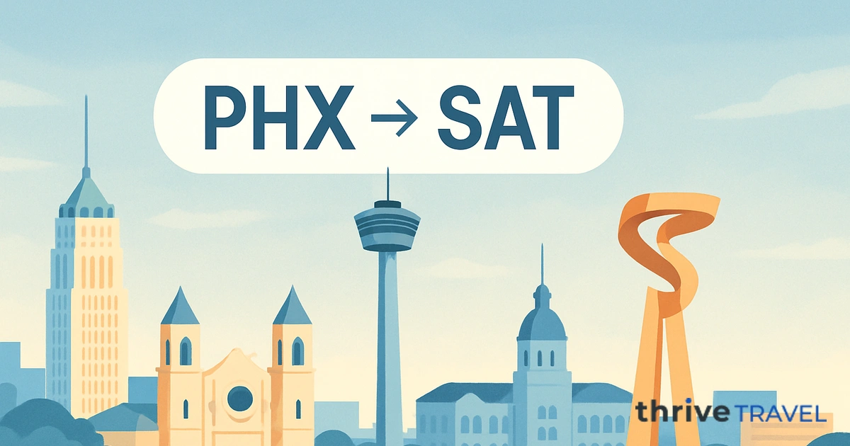 Phoenix to San Antonio