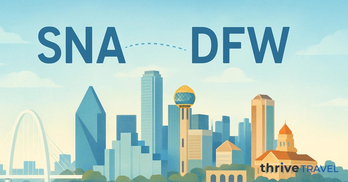 Santa Ana to Dallas