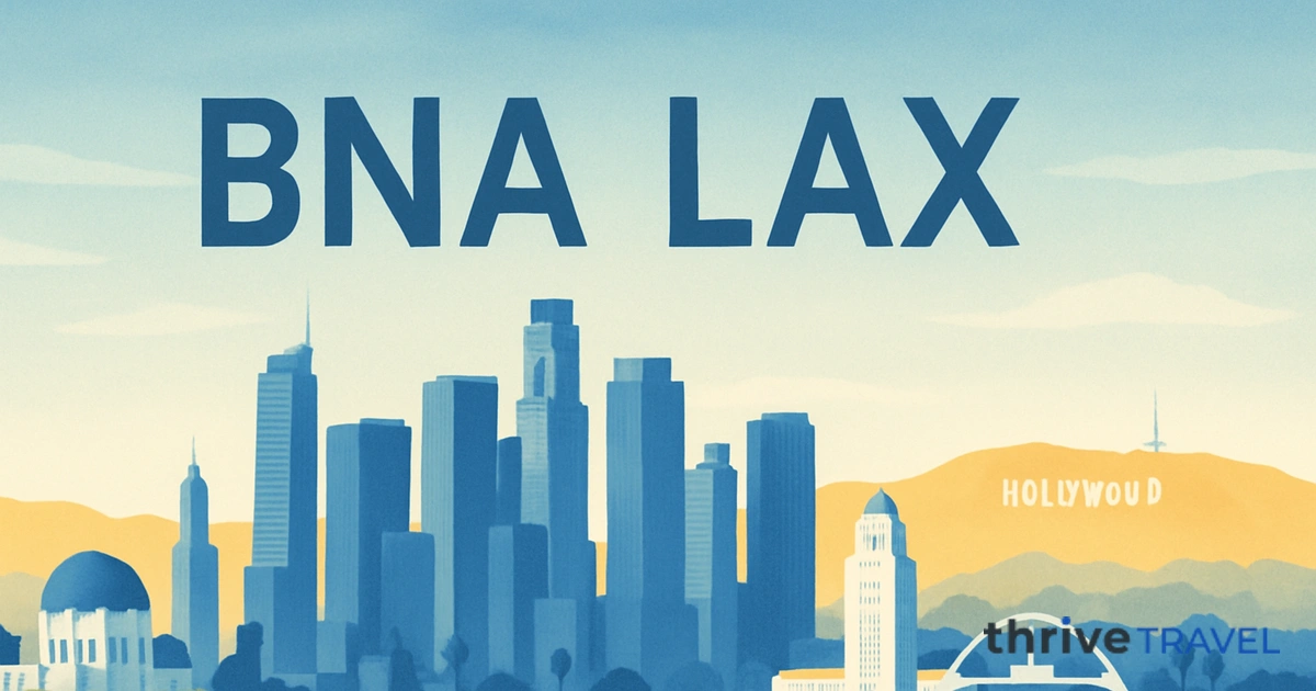 Nashville to Los Angeles