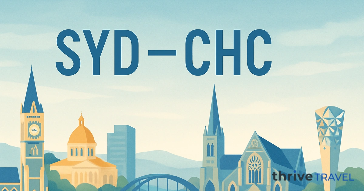 Sydney to Christchurch