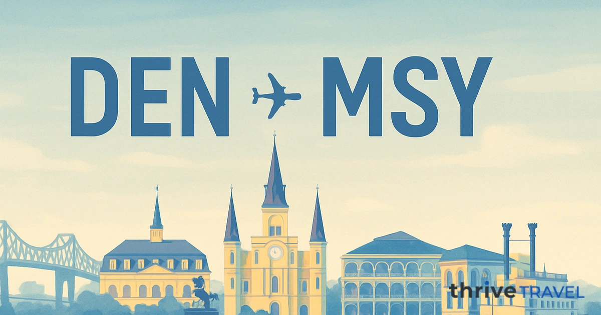 Denver to New Orleans