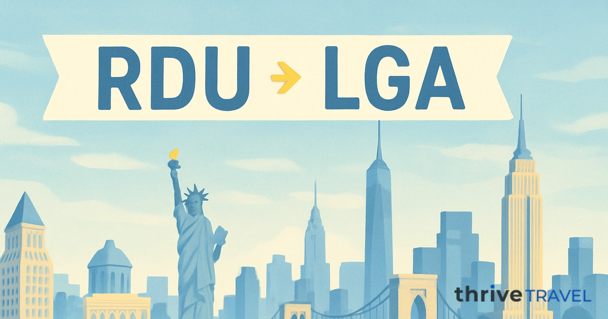 Raleigh to New York