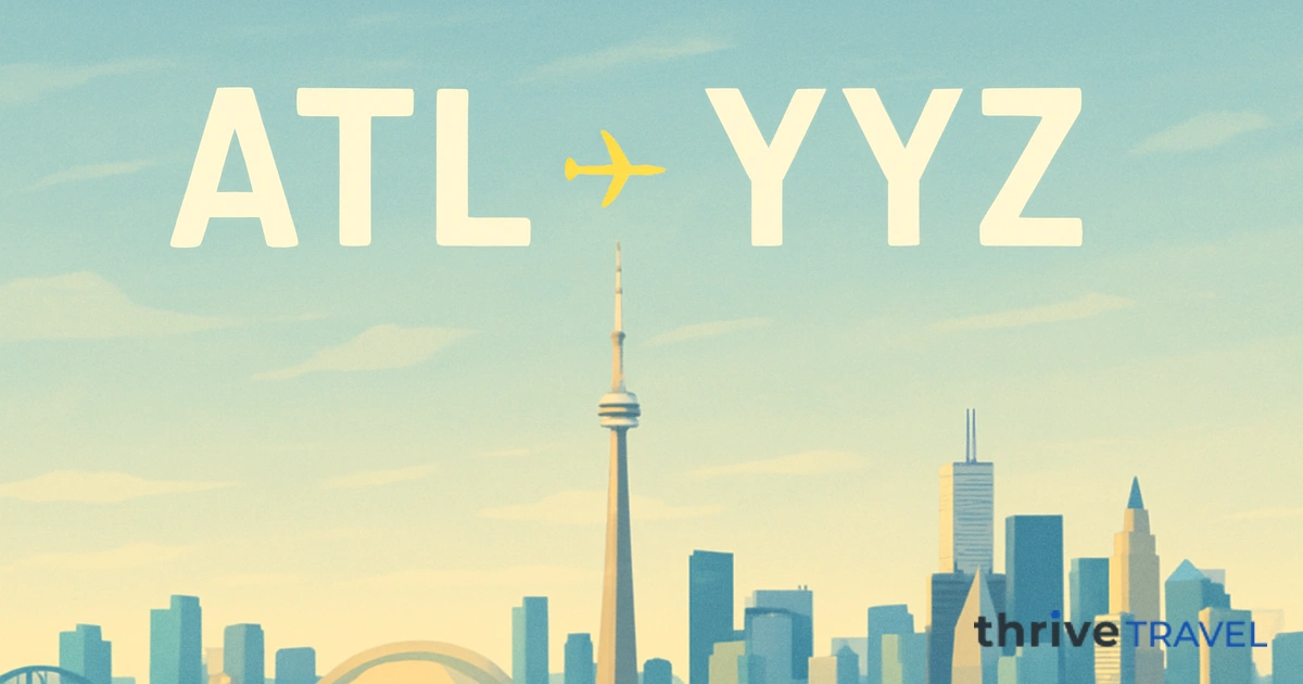 Atlanta to Toronto