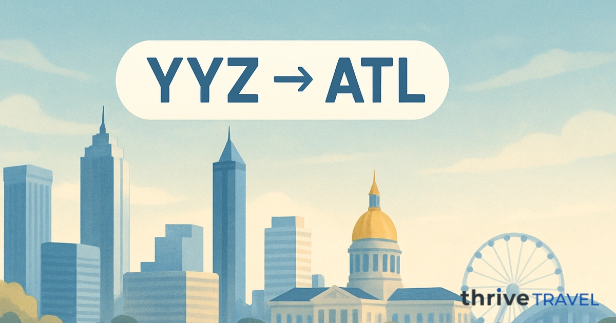 Toronto to Atlanta