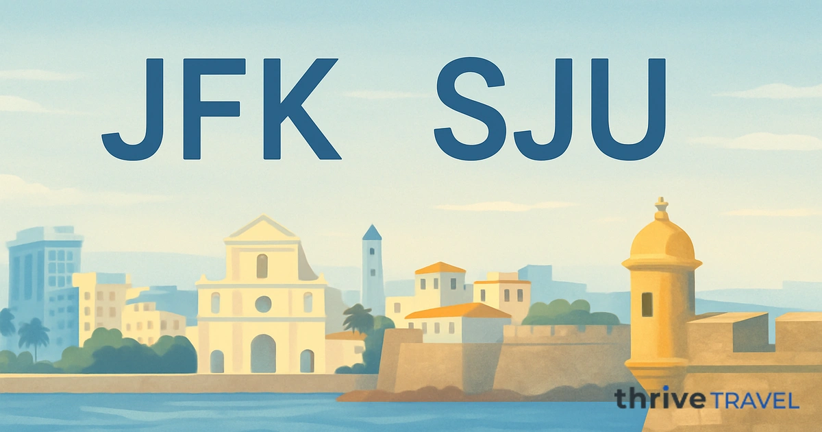 New York to San Juan