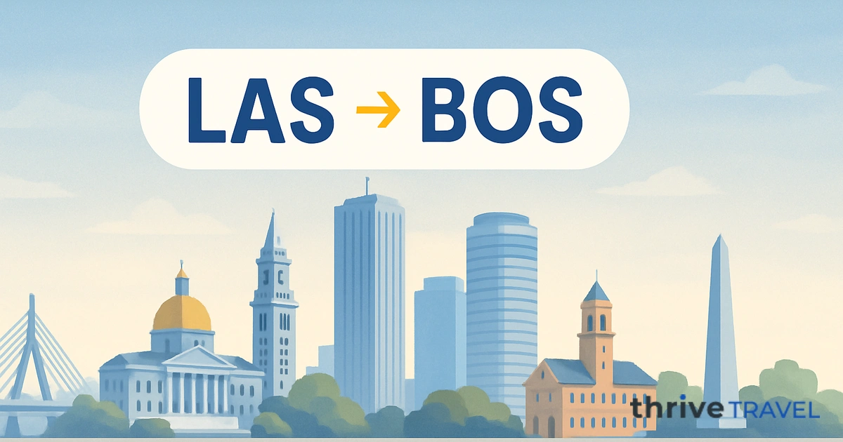 Las Vegas to Boston