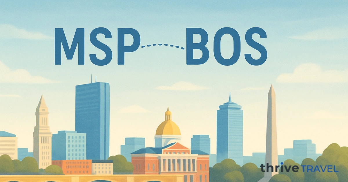 Minneapolis to Boston