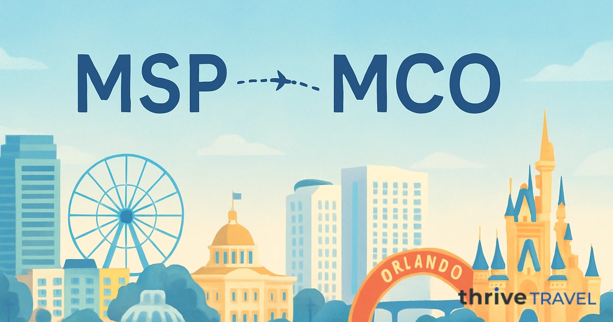 Minneapolis to Orlando