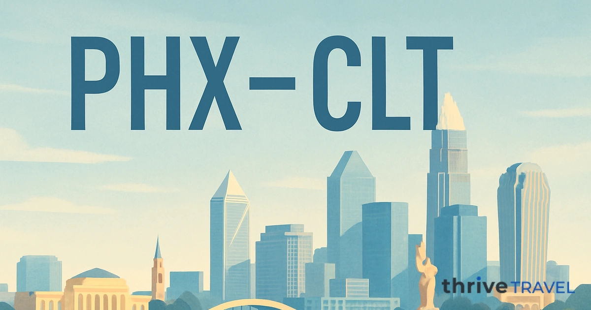 Phoenix to Charlotte