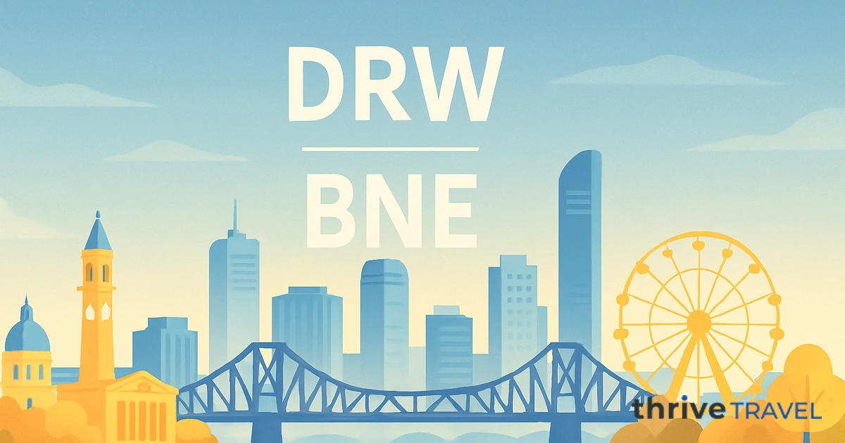 Darwin to Brisbane