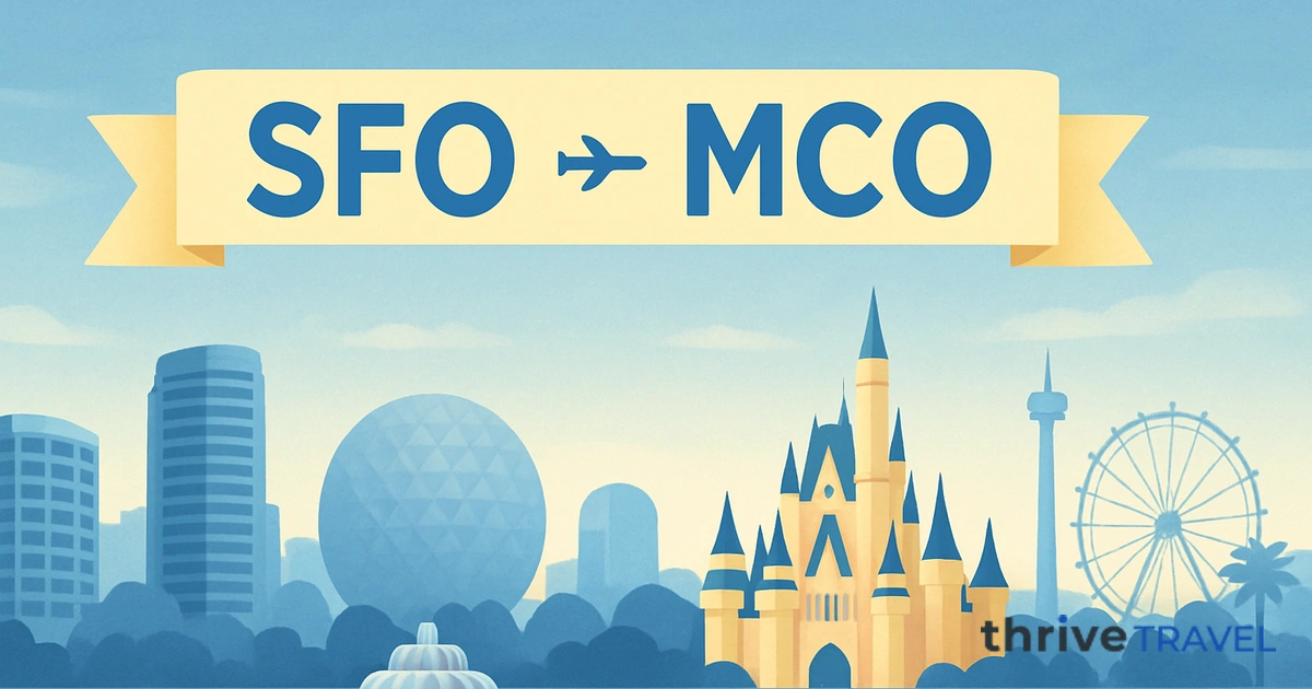San Francisco to Orlando