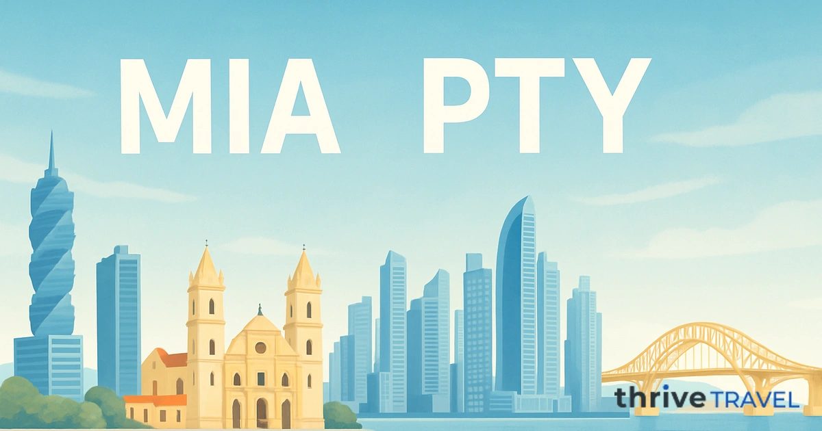 Miami to Panama City