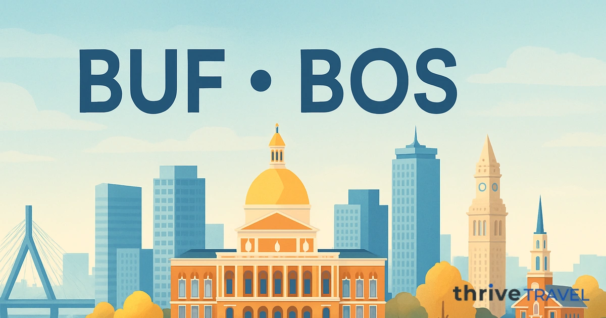 Buffalo to Boston