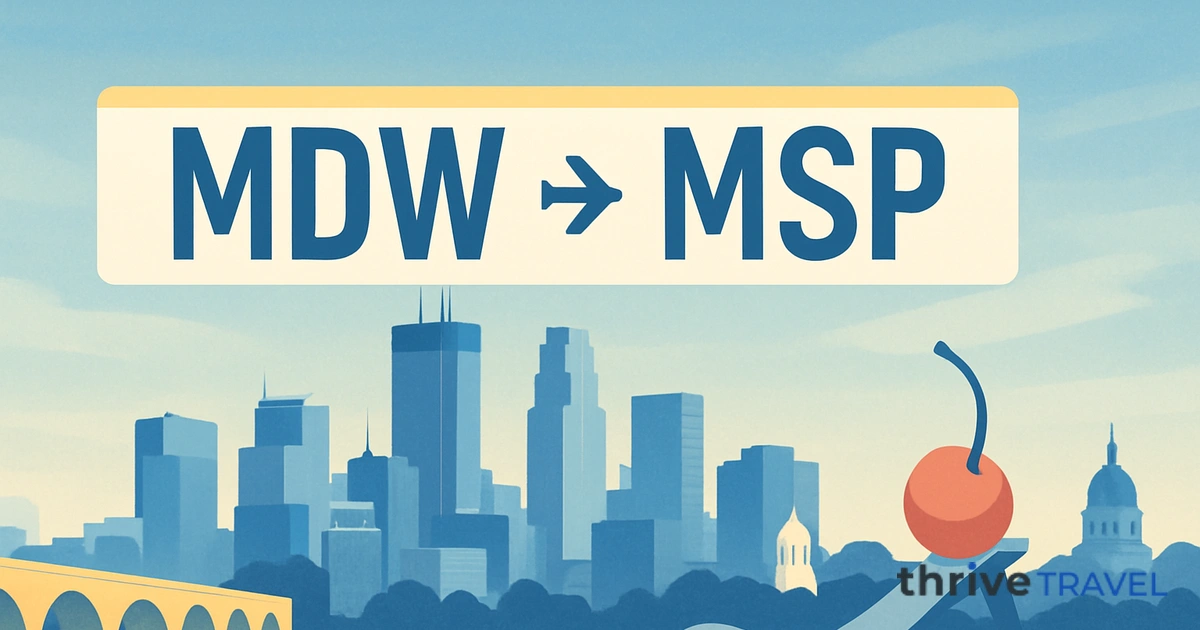 Chicago to Minneapolis