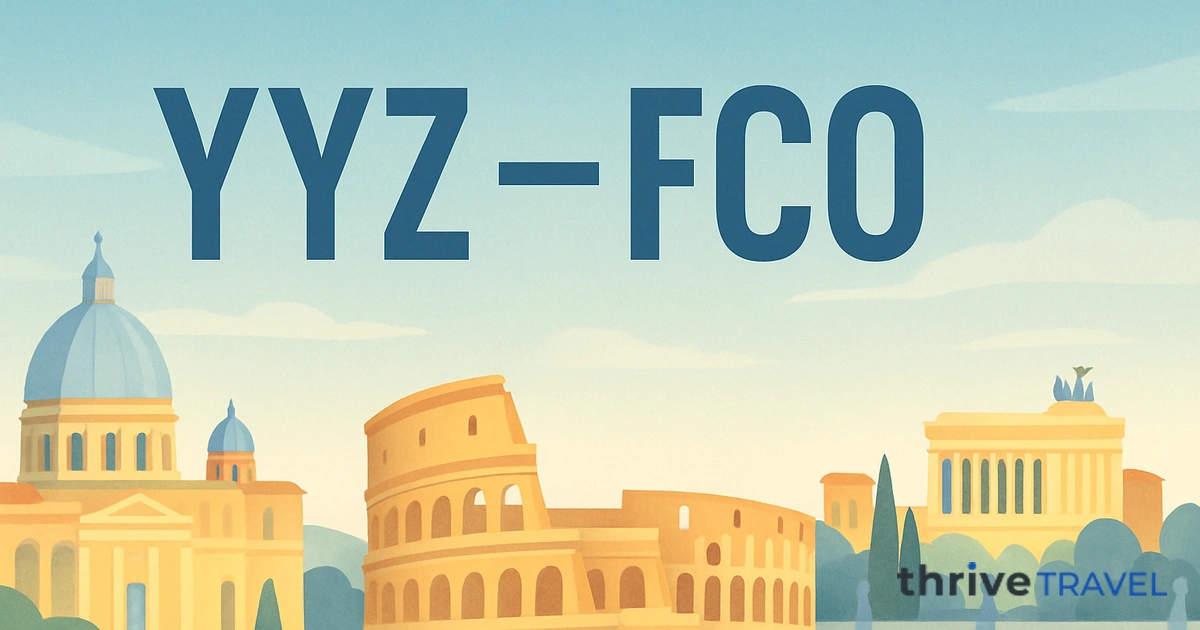 Toronto to Rome