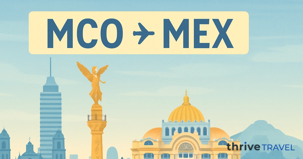 Orlando to Mexico City
