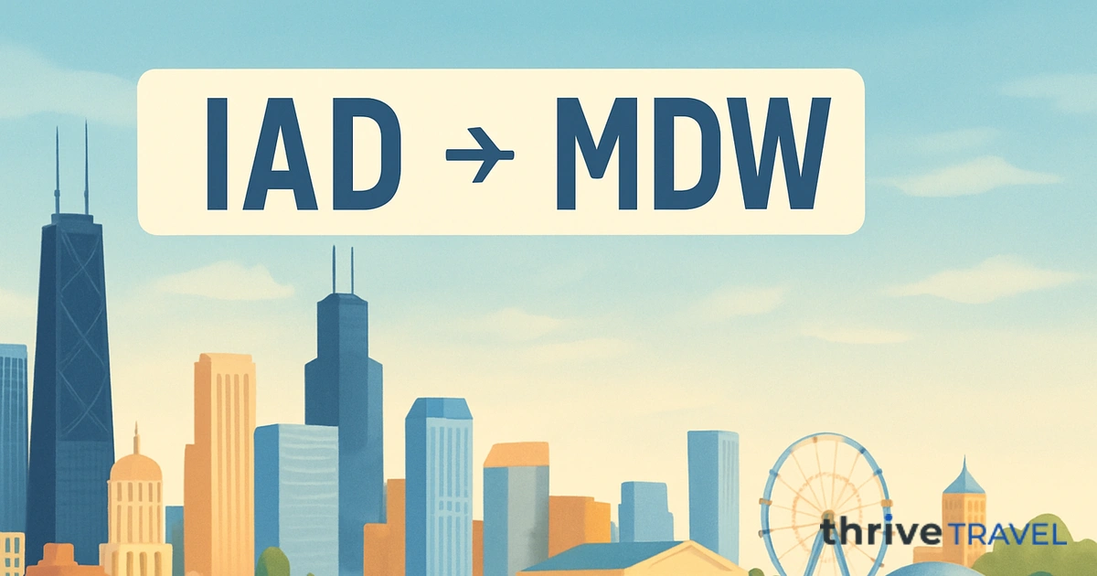Washington to Chicago