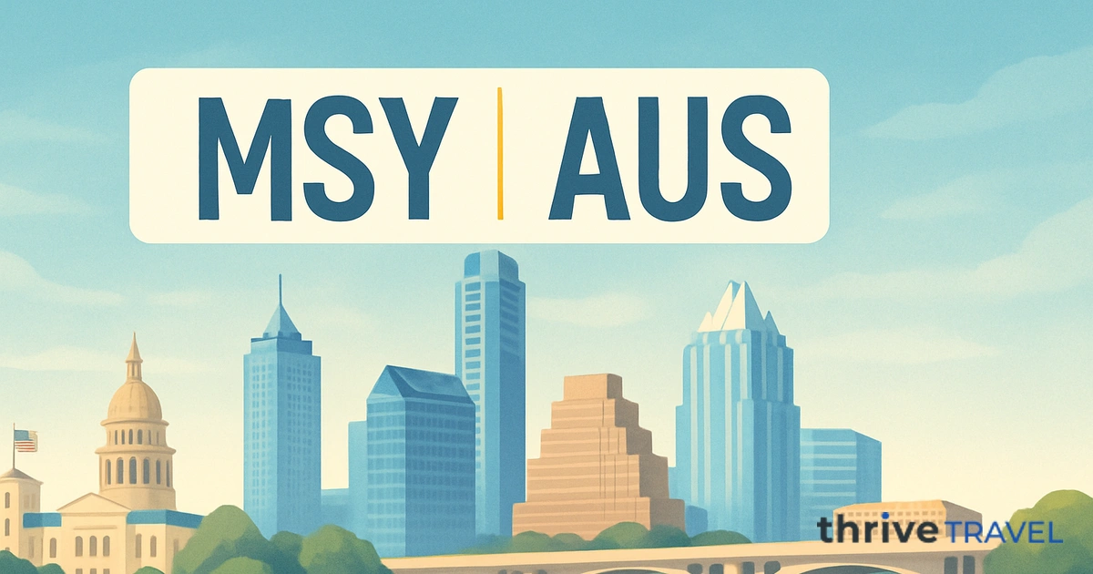 New Orleans to Austin