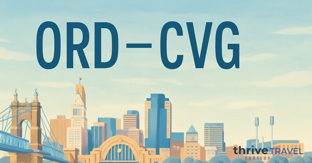 Chicago to Cincinnati
