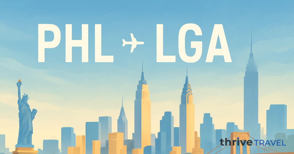 Philadelphia to New York