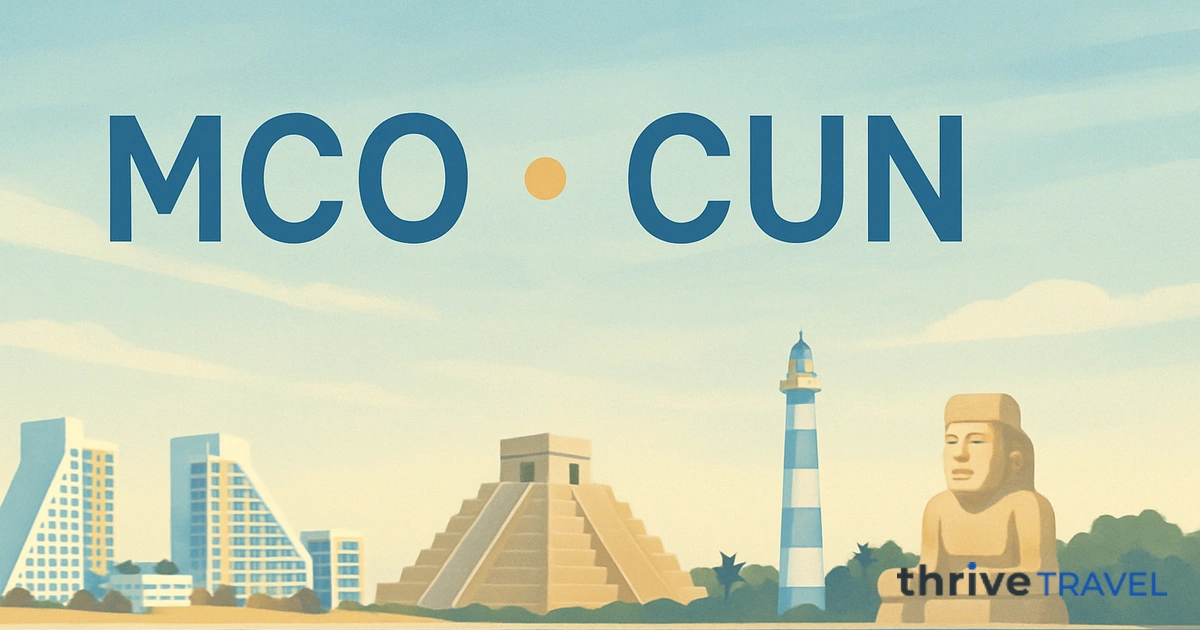 Orlando to Cancun