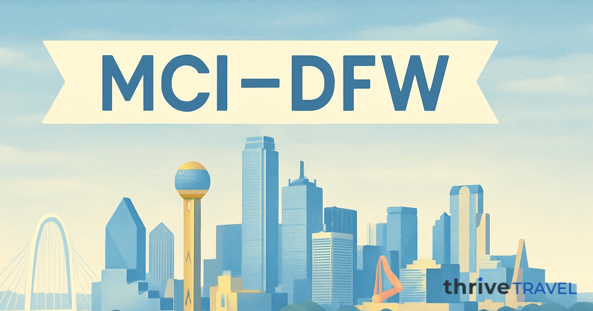 Kansas City to Dallas