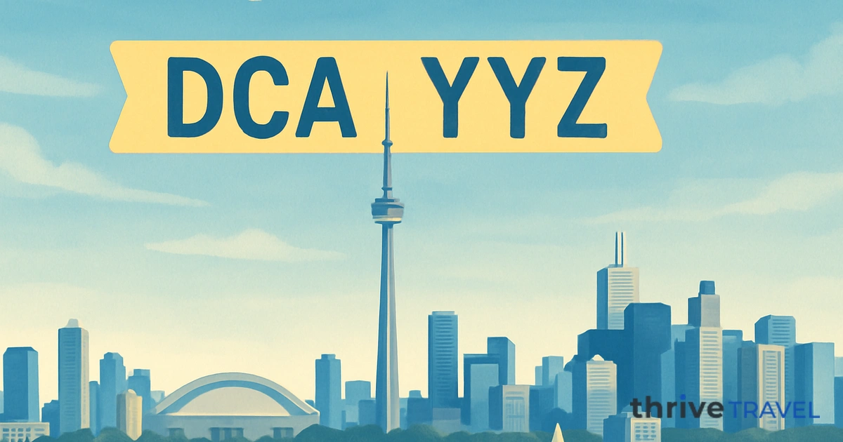 Washington to Toronto
