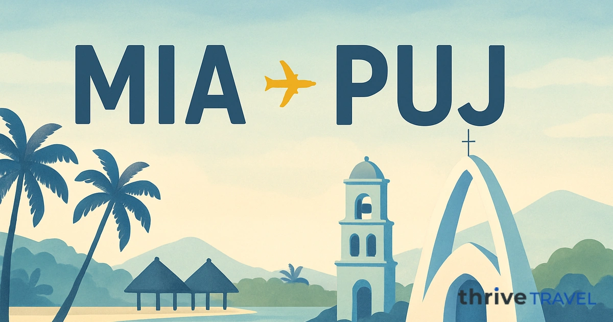 Miami to Punta Cana