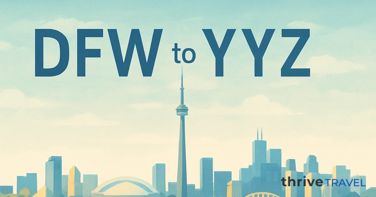 Dallas to Toronto