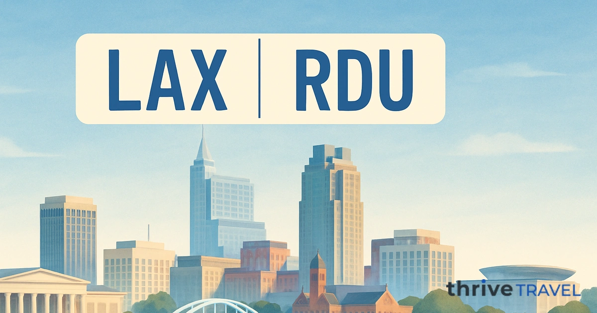 Los Angeles to Raleigh-Durham