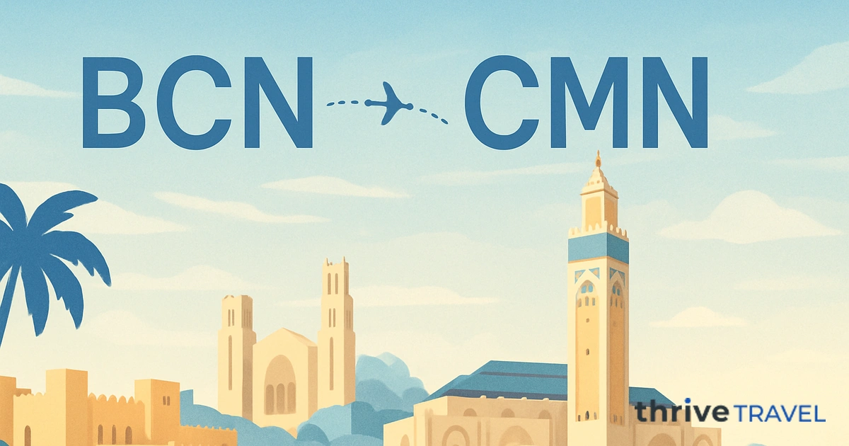 Barcelona to Casablanca