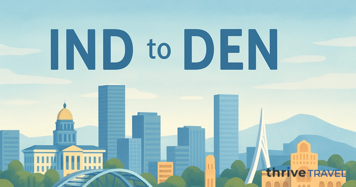 Indianapolis to Denver