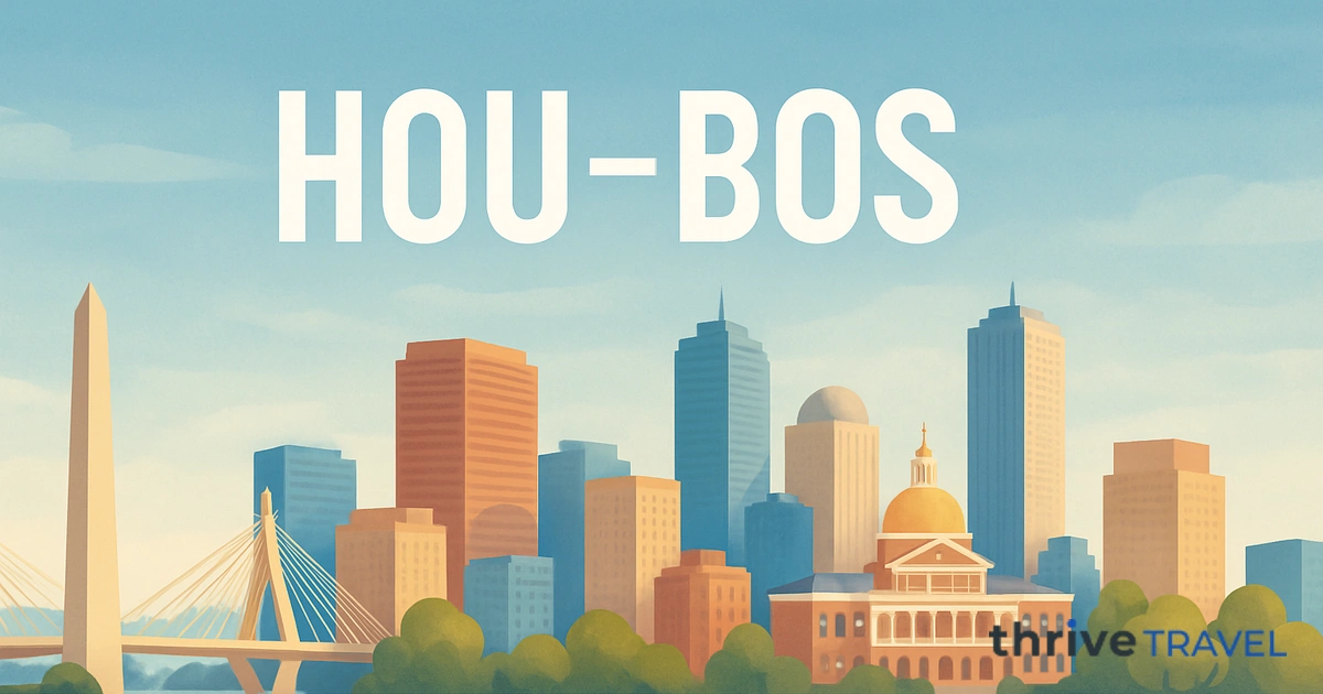 Houston to Boston