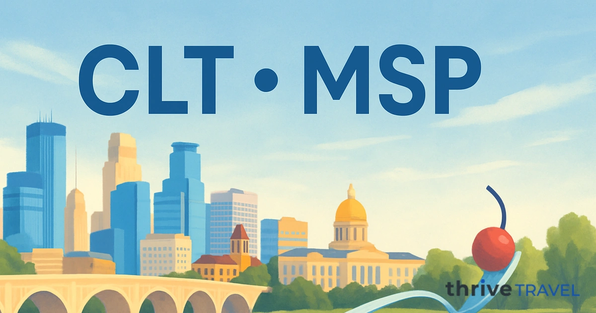 Charlotte to Minneapolis